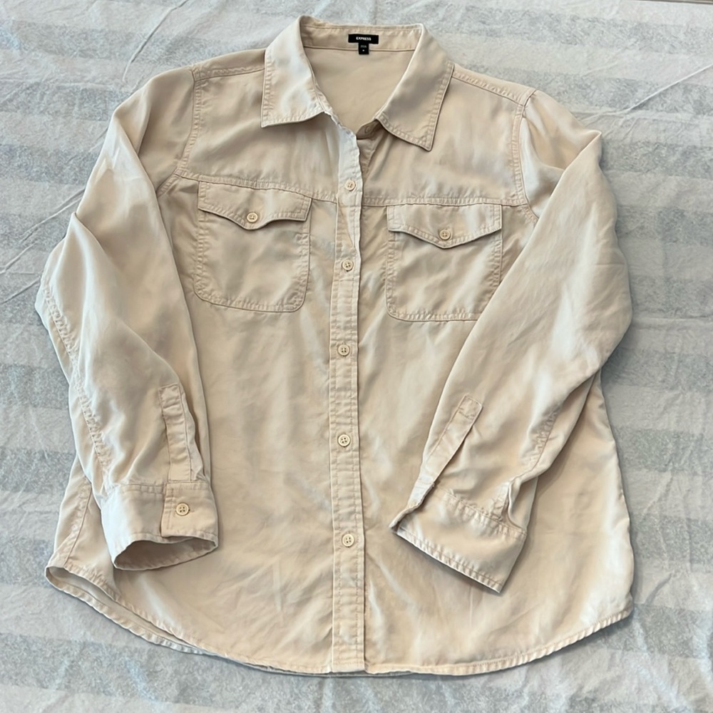 Express Button down with pockets